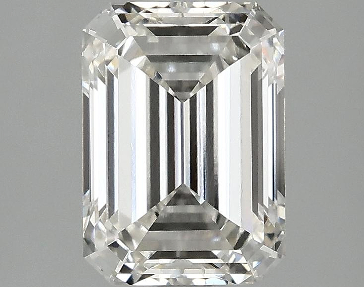 2.09 Carat Emerald Shaped Ideal Cut VVS2 IGI Certified Lab Grown Diamond