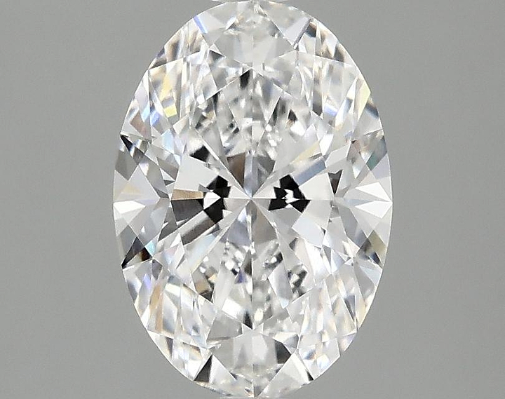 1.54 Carat Oval Shaped Ideal Cut VVS2 IGI Certified Lab Grown Diamond