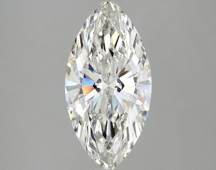 2.02 Carat Marquise Shaped Ideal Cut VVS2 IGI Certified Lab Grown Diamond