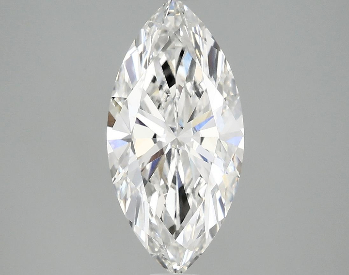 1.81 Carat Marquise Shaped Ideal Cut VVS2 IGI Certified Lab Grown Diamond
