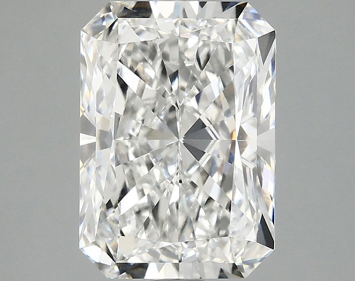3.06 Carat Radiant Shaped Ideal Cut VVS2 IGI Certified Lab Grown Diamond