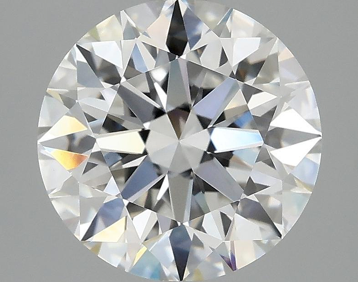 3.09 Carat Round Shaped Ideal Cut VS1 IGI Certified Lab Grown Diamond