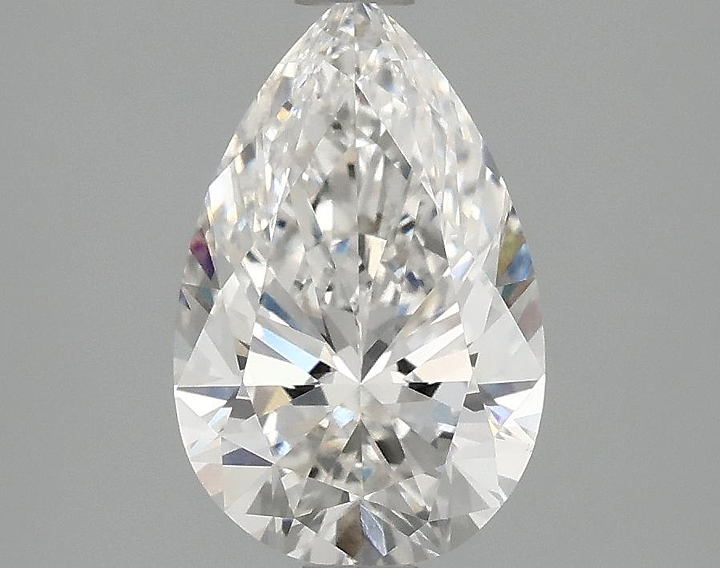 1.88 Carat Pear Shaped Ideal Cut VVS2 IGI Certified Lab Grown Diamond