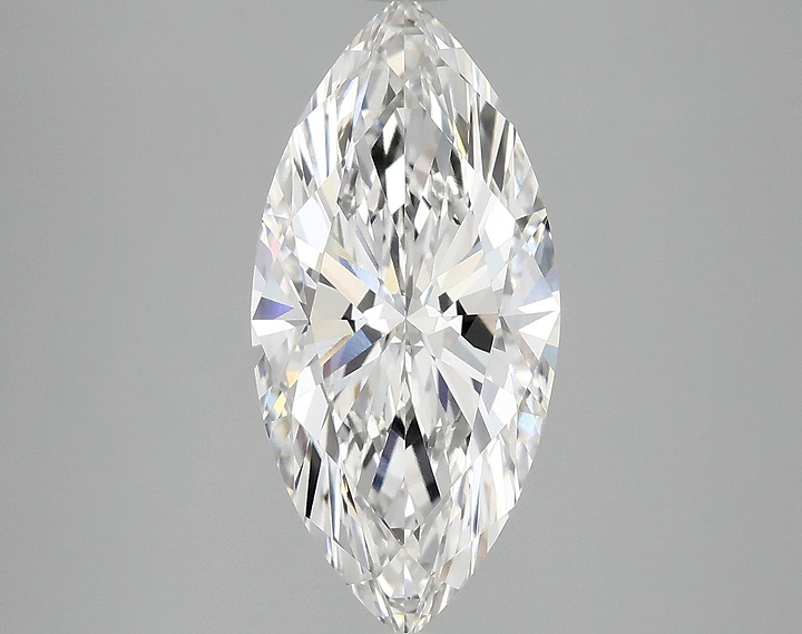 3.08 Carat Marquise Shaped Excellent Cut VS1 IGI Certified Lab Grown Diamond