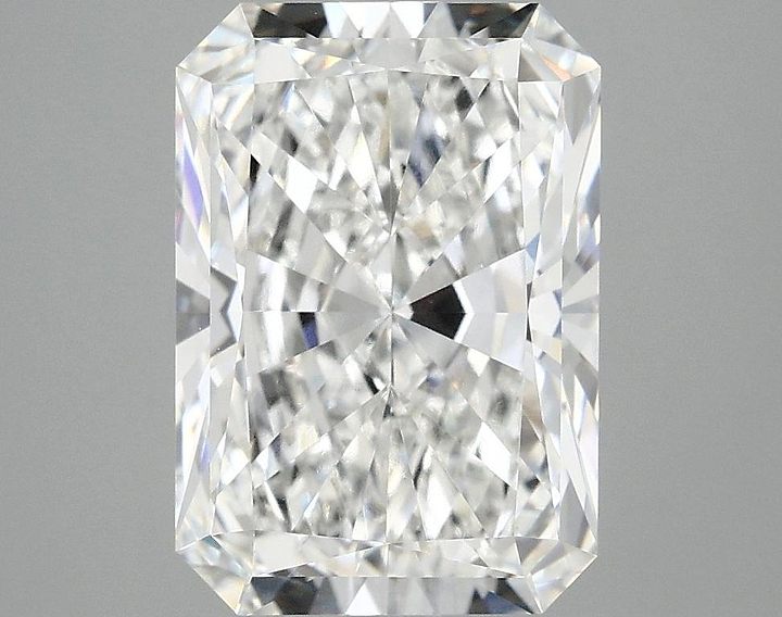 4.07 Carat Radiant Shaped Ideal Cut VVS2 IGI Certified Lab Grown Diamond
