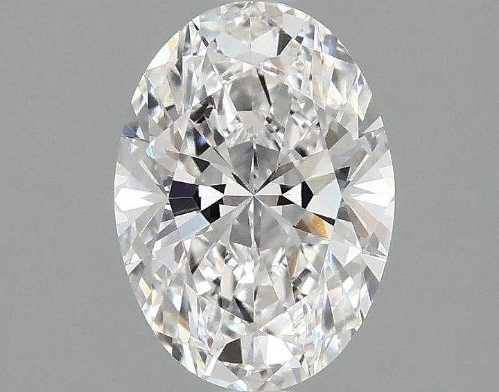 1.55 Carat Oval Shaped Ideal Cut VVS2 IGI Certified Lab Grown Diamond