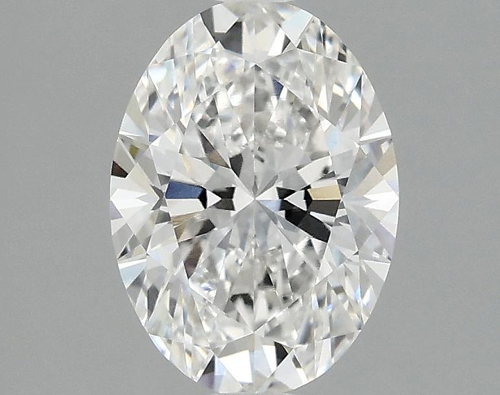 1.5 Carat Oval Shaped Ideal Cut VVS2 IGI Certified Lab Grown Diamond