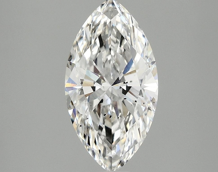 1.56 Carat Marquise Shaped Excellent Cut SI1 IGI Certified Lab Grown Diamond