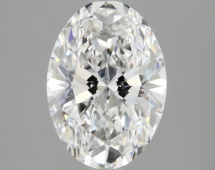 2.52 Carat Oval Shaped Ideal Cut VVS2 IGI Certified Lab Grown Diamond