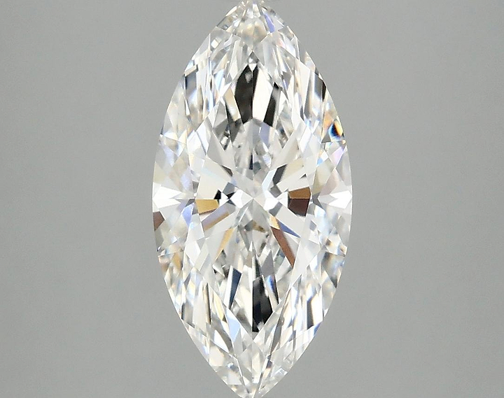 1.98 Carat Marquise Shaped Excellent Cut VVS2 IGI Certified Lab Grown Diamond