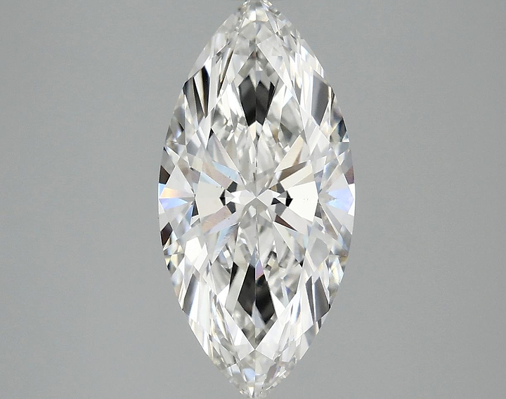 2.51 Carat Marquise Shaped Excellent Cut VS1 IGI Certified Lab Grown Diamond