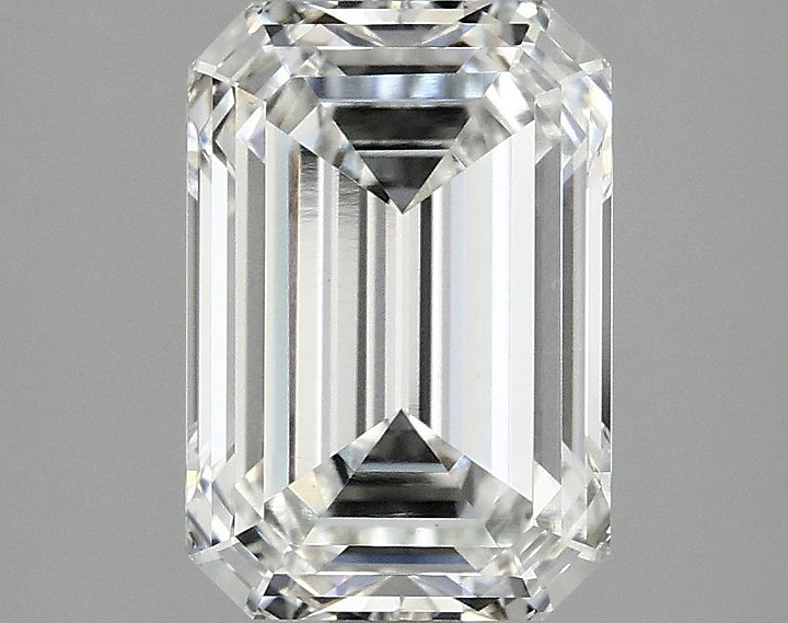 2.92 Carat Emerald Shaped Ideal Cut VS1 IGI Certified Lab Grown Diamond