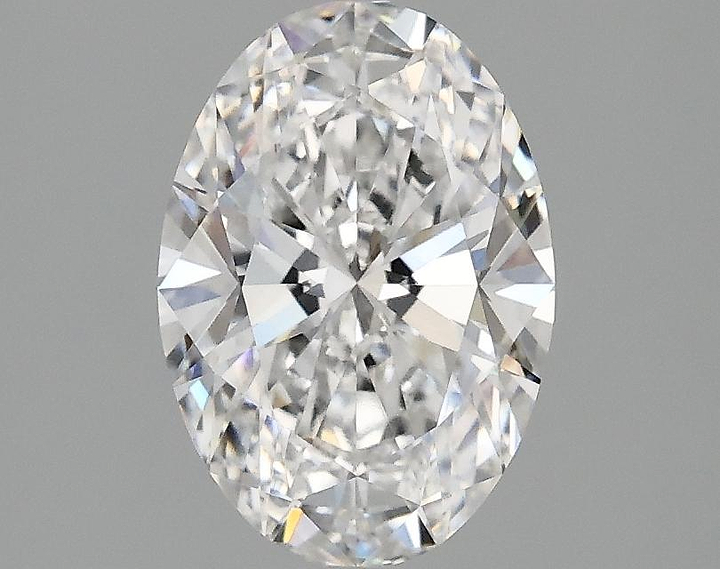 1.55 Carat Oval Shaped Ideal Cut VVS2 IGI Certified Lab Grown Diamond