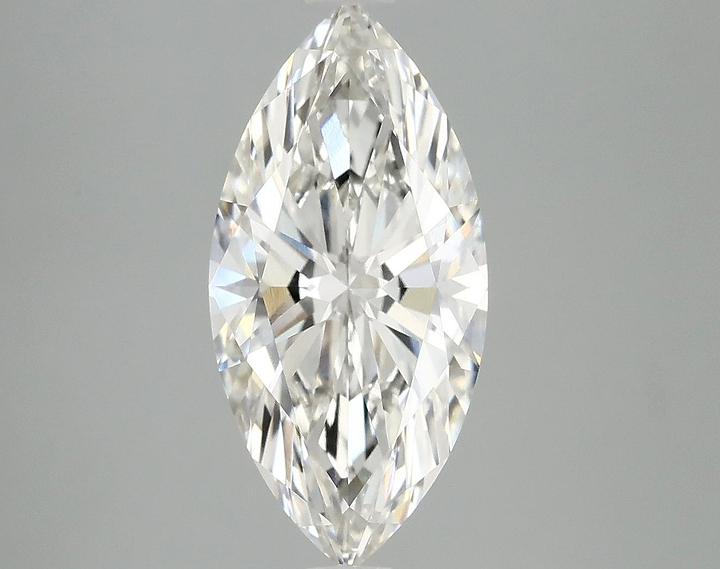 3.07 Carat Marquise Shaped Excellent Cut VVS2 IGI Certified Lab Grown Diamond
