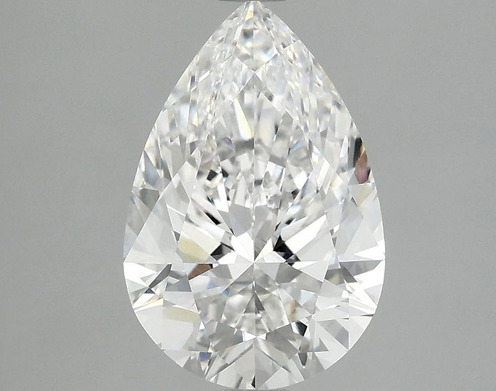 2.54 Carat Pear Shaped Excellent Cut VVS2 IGI Certified Lab Grown Diamond