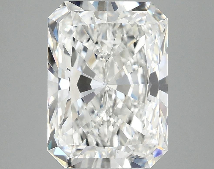 4.08 Carat Radiant Shaped Excellent Cut VVS2 IGI Certified Lab Grown Diamond