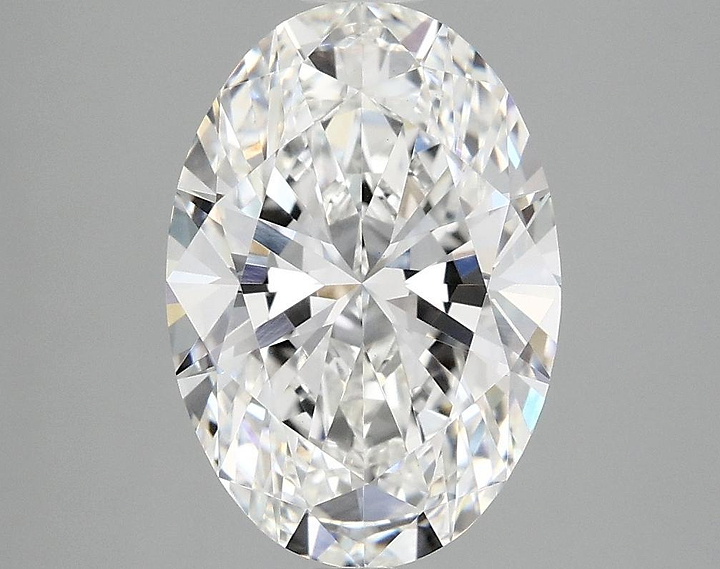 3.07 Carat Oval Shaped Ideal Cut VVS2 IGI Certified Lab Grown Diamond