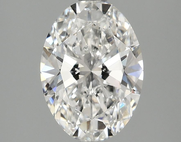 2.03 Carat Oval Shaped Ideal Cut VVS2 IGI Certified Lab Grown Diamond