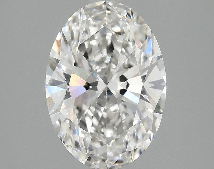 2.07 Carat Oval Shaped Ideal Cut VVS2 IGI Certified Lab Grown Diamond