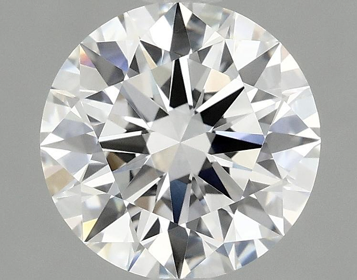 2.09 Carat Round Shaped Ideal Cut VVS2 IGI Certified Lab Grown Diamond