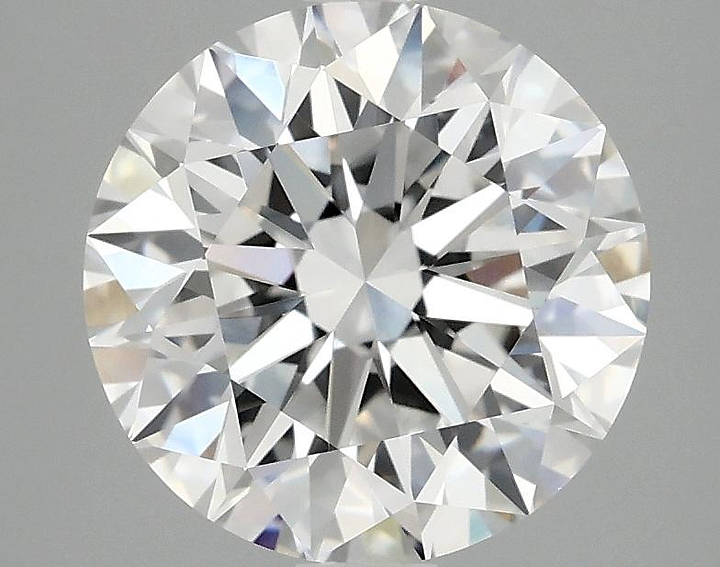 3.08 Carat Round Shaped Excellent Cut VVS2 IGI Certified Lab Grown Diamond