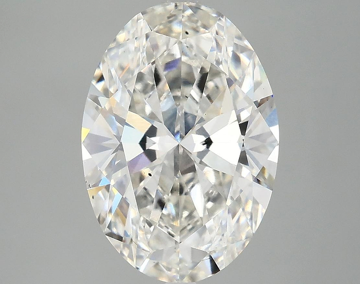 3.85 Carat Oval Shaped Ideal Cut VS2 IGI Certified Lab Grown Diamond