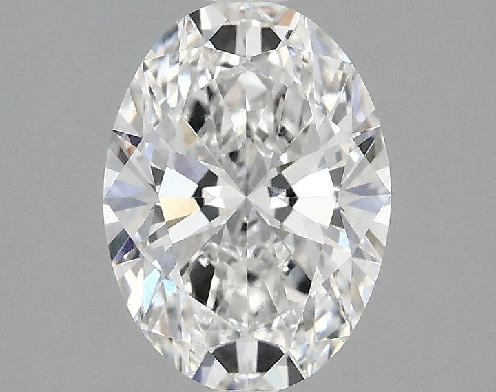 1.5 Carat Oval Shaped Excellent Cut VVS2 IGI Certified Lab Grown Diamond