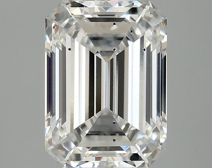 3.1 Carat Emerald Shaped Excellent Cut SI1 IGI Certified Lab Grown Diamond