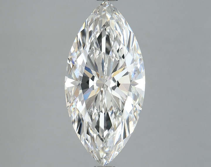3.09 Carat Marquise Shaped Excellent Cut VS2 IGI Certified Lab Grown Diamond