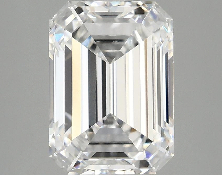 2.93 Carat Emerald Shaped Excellent Cut VS1 IGI Certified Lab Grown Diamond