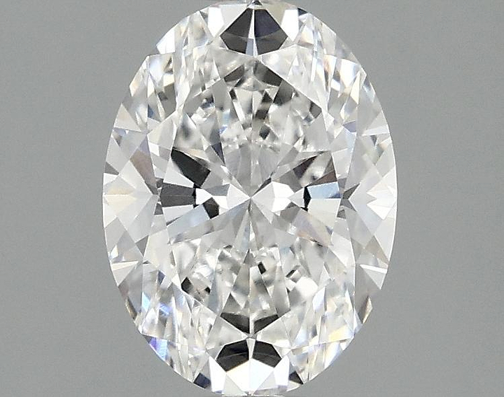 1.5 Carat Oval Shaped Excellent Cut VVS2 IGI Certified Lab Grown Diamond