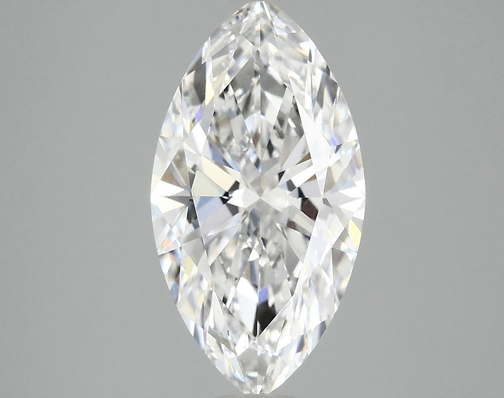 2.37 Carat Marquise Shaped Excellent Cut VS1 IGI Certified Lab Grown Diamond