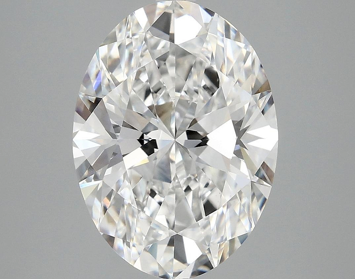 4.09 Carat Oval Shaped Excellent Cut VVS2 IGI Certified Lab Grown Diamond