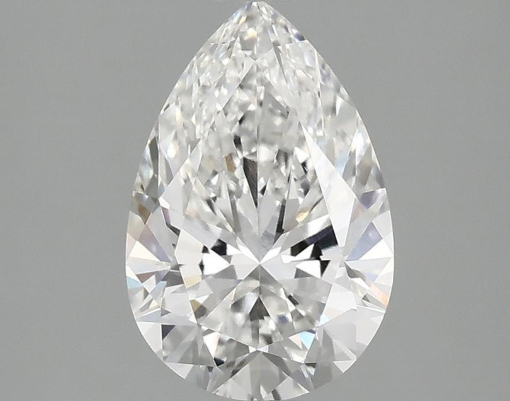 1.89 Carat Pear Shaped Excellent Cut VVS2 IGI Certified Lab Grown Diamond