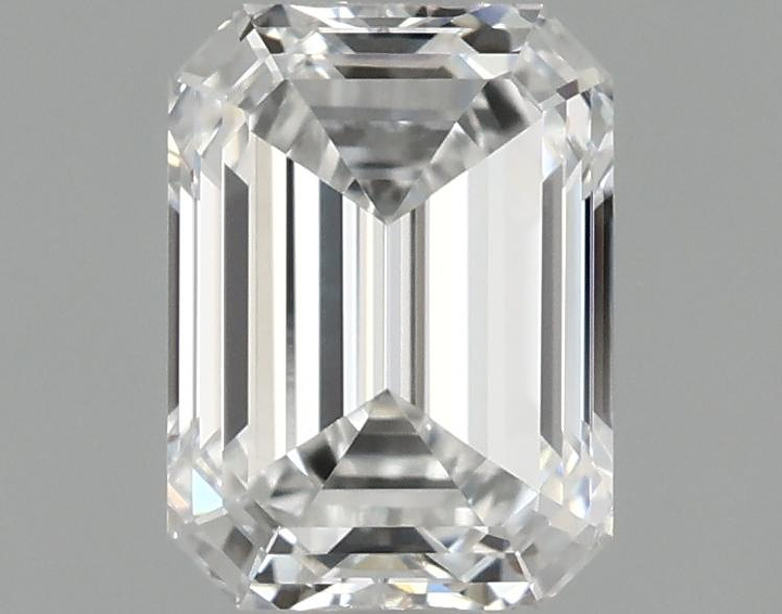 0.97 Carat Emerald Shaped Excellent Cut VVS2 IGI Certified Lab Grown Diamond