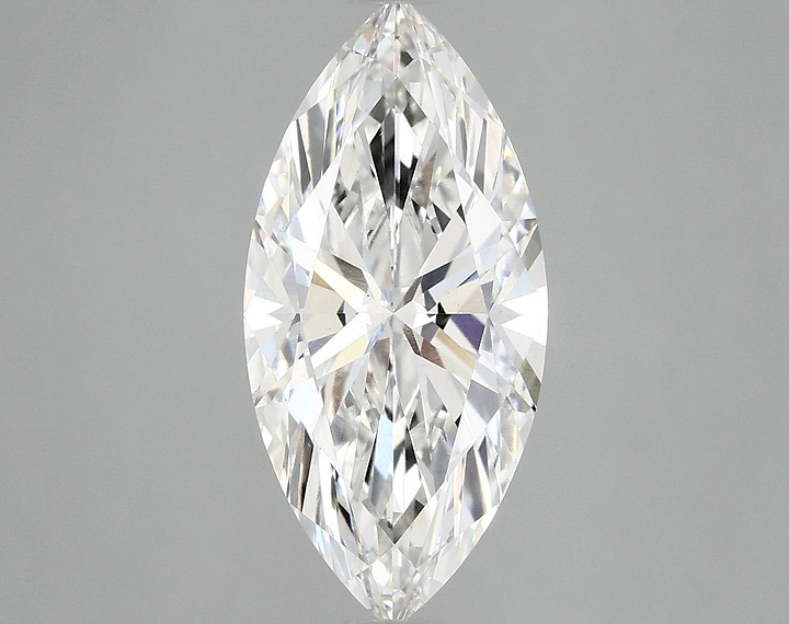 3.06 Carat Marquise Shaped Excellent Cut VS1 IGI Certified Lab Grown Diamond