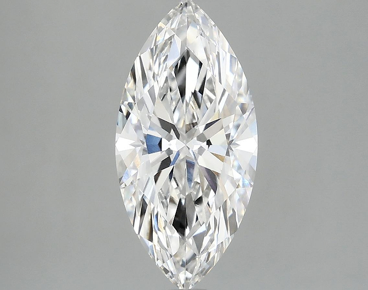 2.08 Carat Marquise Shaped Excellent Cut VS1 IGI Certified Lab Grown Diamond