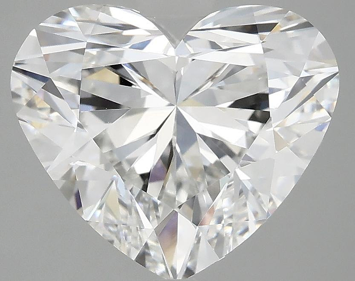 4.0 Carat Heart Shaped Excellent Cut VVS2 IGI Certified Lab Grown Diamond