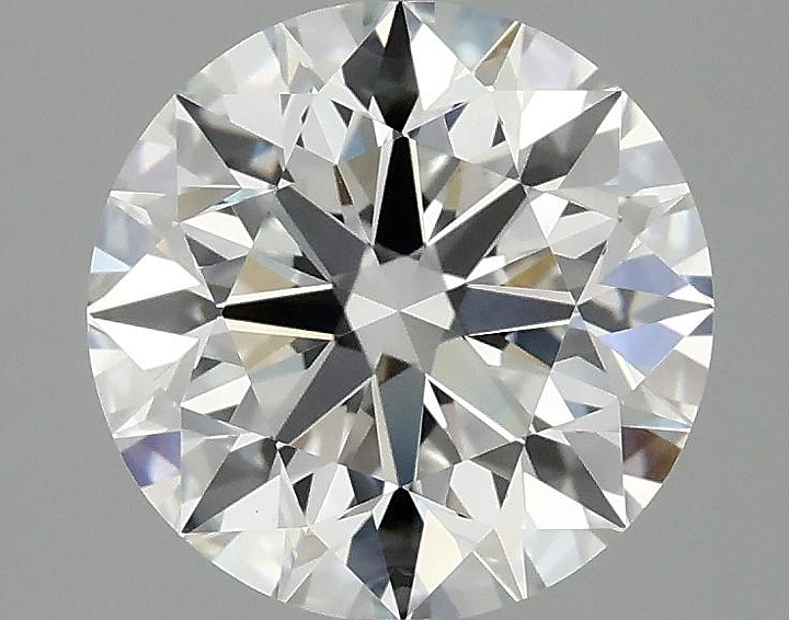 2.46 Carat Round Shaped Excellent Cut VVS2 IGI Certified Lab Grown Diamond
