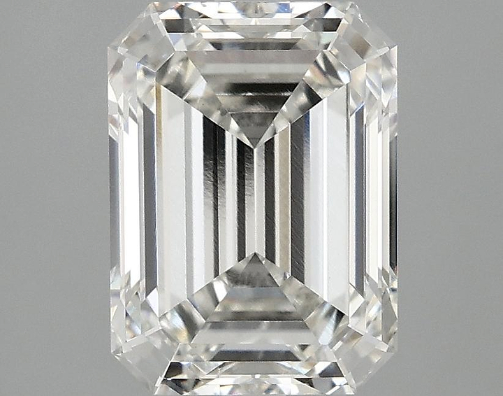 2.97 Carat Emerald Shaped Excellent Cut VS1 IGI Certified Lab Grown Diamond