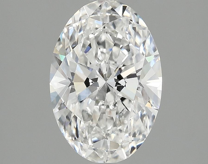 1.65 Carat Oval Shaped Ideal Cut VVS2 IGI Certified Lab Grown Diamond