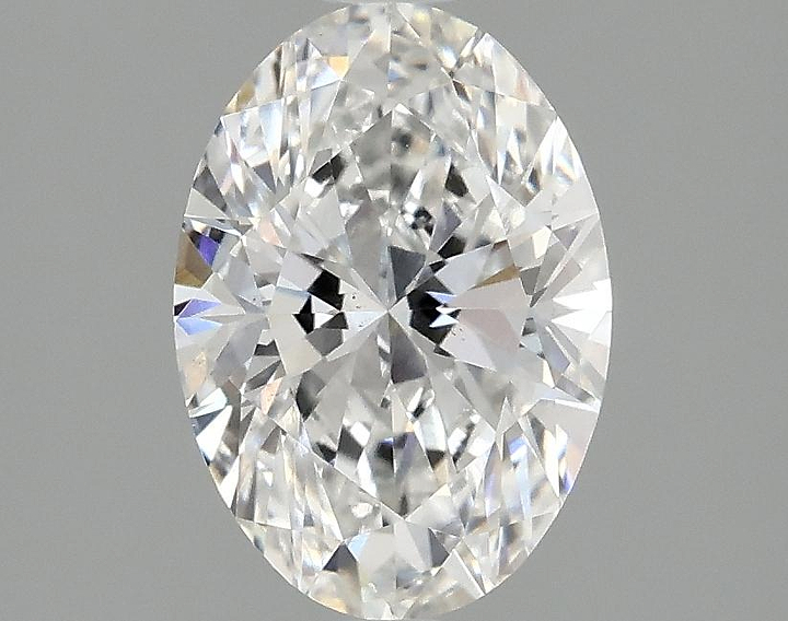 1.55 Carat Oval Shaped Ideal Cut VS2 IGI Certified Lab Grown Diamond