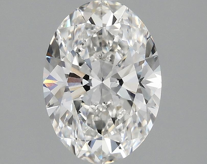 1.58 Carat Oval Shaped Ideal Cut VVS2 IGI Certified Lab Grown Diamond