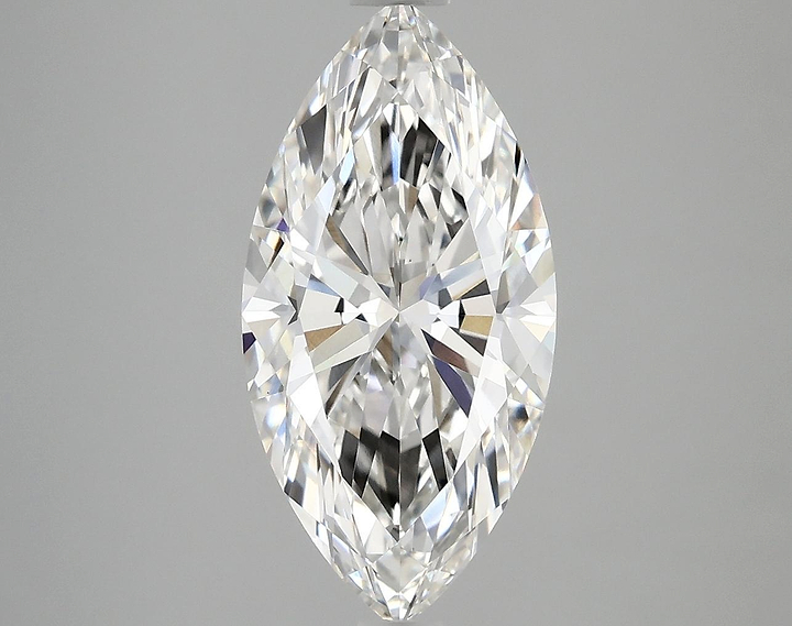3.09 Carat Marquise Shaped Ideal Cut VVS1 IGI Certified Lab Grown Diamond