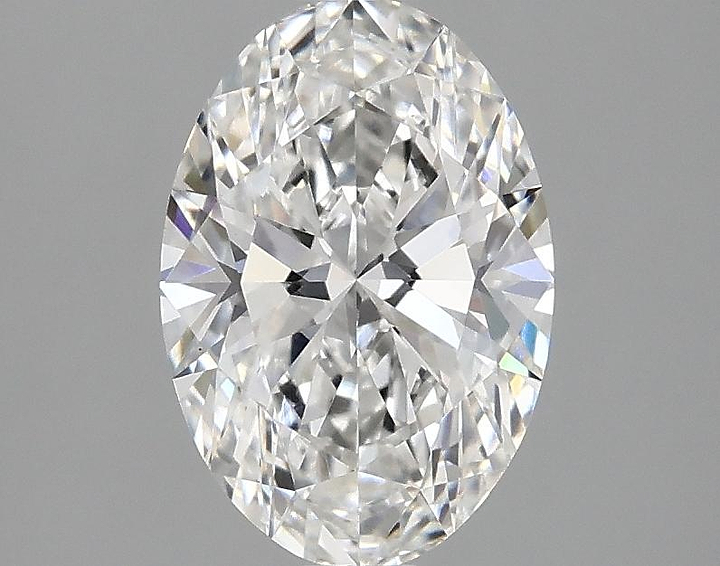 1.39 Carat Oval Shaped Ideal Cut VVS2 IGI Certified Lab Grown Diamond