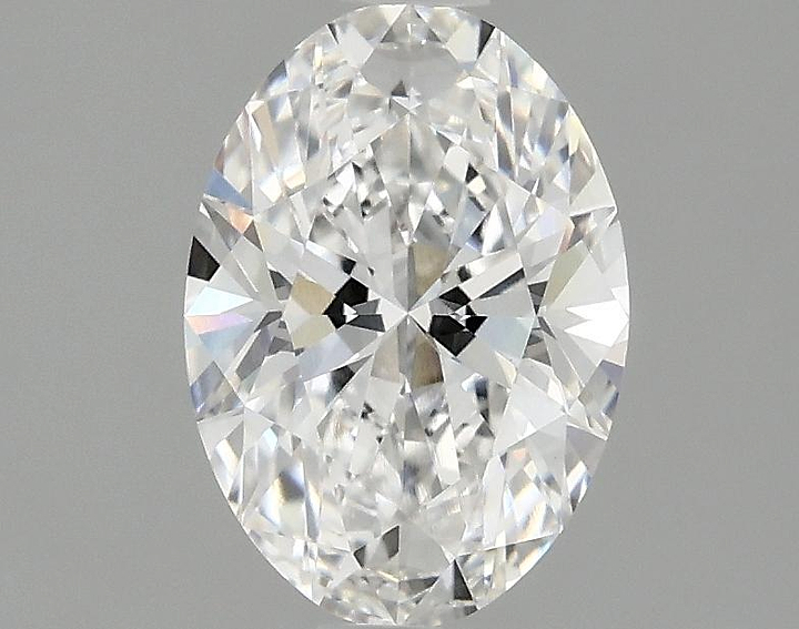 1.42 Carat Oval Shaped Ideal Cut VVS2 IGI Certified Lab Grown Diamond