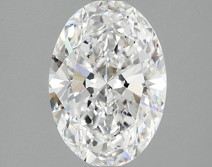 1.59 Carat Oval Shaped Ideal Cut VVS2 IGI Certified Lab Grown Diamond