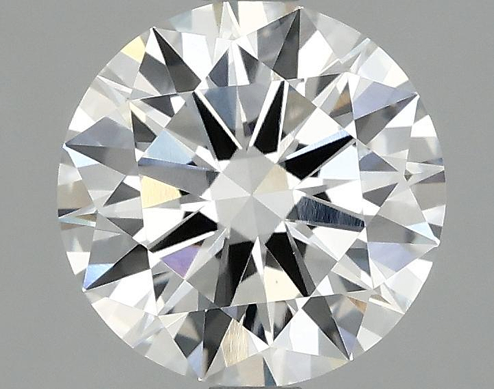 2.01 Carat Round Shaped Excellent Cut VVS2 IGI Certified Lab Grown Diamond