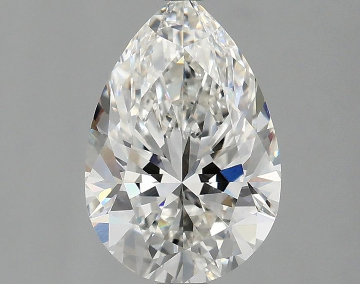 2.0 Carat Pear Shaped Excellent Cut VVS2 IGI Certified Lab Grown Diamond