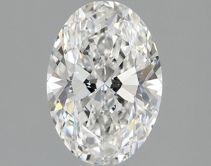 1.47 Carat Oval Shaped Ideal Cut VVS2 IGI Certified Lab Grown Diamond